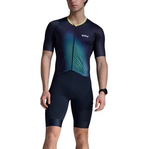 2XU Aero Hex Short Sleeved Trisuit